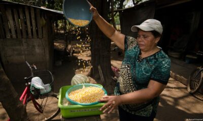 How do women provide food for their families in nicaragua?